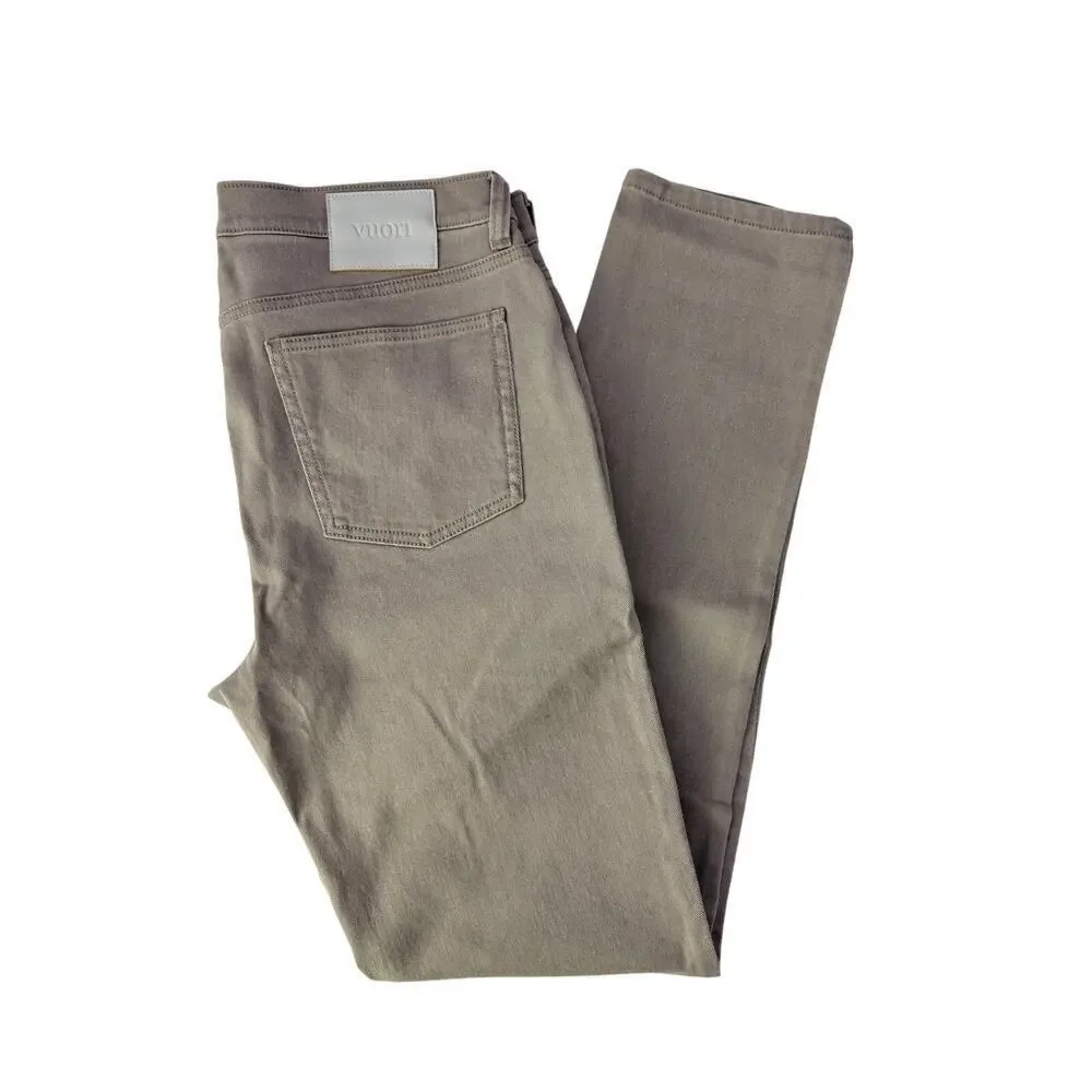 Vuori Men's Benton Stretch Twill Pant Athletic Slim Fit - size 33, 32